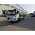 Dongfeng 4x2 Hang barrel type compression garbage truck